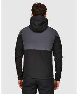 Sweat à capuche de fitness pour hommes avec logo personnalisé Sweats à capuche de gym à manches longues à séchage rapide fabriqués en usine par OEM - Product Image 3