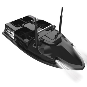 Flytec V803 GPS 500M quatre trémies double capacité de charge 3kg 200 Points de pêche système d'éclairage multifonctionnel RC <span class=keywords><strong>carpe</strong></span> appât bateau - Product Image 4