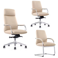 Nouvelle Chaise de Bureau 2026 pour Dirigeant, Ensemble Chaise et Table de Bureau, Chaise de Direction en Cuir, Chaise de Bureau Ergonomique Moderne