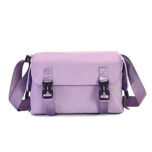 Nouvel Arrivage Sac Messager en Nylon Tendance et Simple pour Hommes et Femmes, Sac Bandoulière Décontracté Grande Capacité - Product Image 1