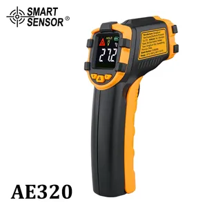 Hemerekam ST490 + termometer inframerah Digital, pengukur suhu IR tanpa kontak Laser akurat tinggi tampilan LCD - Product Image 4