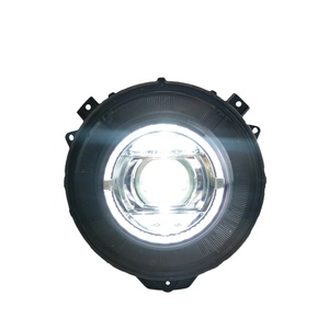 For G-Class 07-17 W463 Headlamp Assembly <b>LED</b> Daylight 12V Steering Transparent New 12v <b>LED</b> <b>Headlight</b> Assembly for G-Class 07-17 - Product Image 4