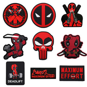 Marvel nỗ lực tối đa Anime armband từ tinh thần huy hiệu Deadpool PVC vá tùy chỉnh - Product Image 1