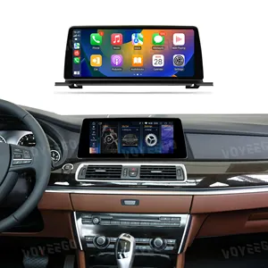 مشغل دي في دي للسيارة Voyeego 1920*720 5 Series Android13 GT Carplay راديو أوتوماتيكي CIC NBT شاشة تعمل باللمس مستلزمات ودوائر الدفع