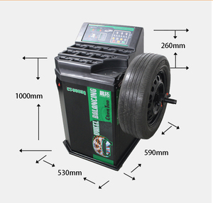 Chentuo CT-9903H Manuel Équilibreur De Roues Machine Garage Solution pour Voiture Moto Roue Service Usine Prix Yingkou CT-9903H - Product Image 4