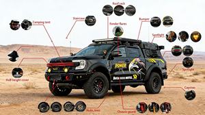 Pick-up avec toit ouvrant panoramique, HMI commandé par la voix et sièges avant chauffants pour les voyages en famille en camping - Product Image 6