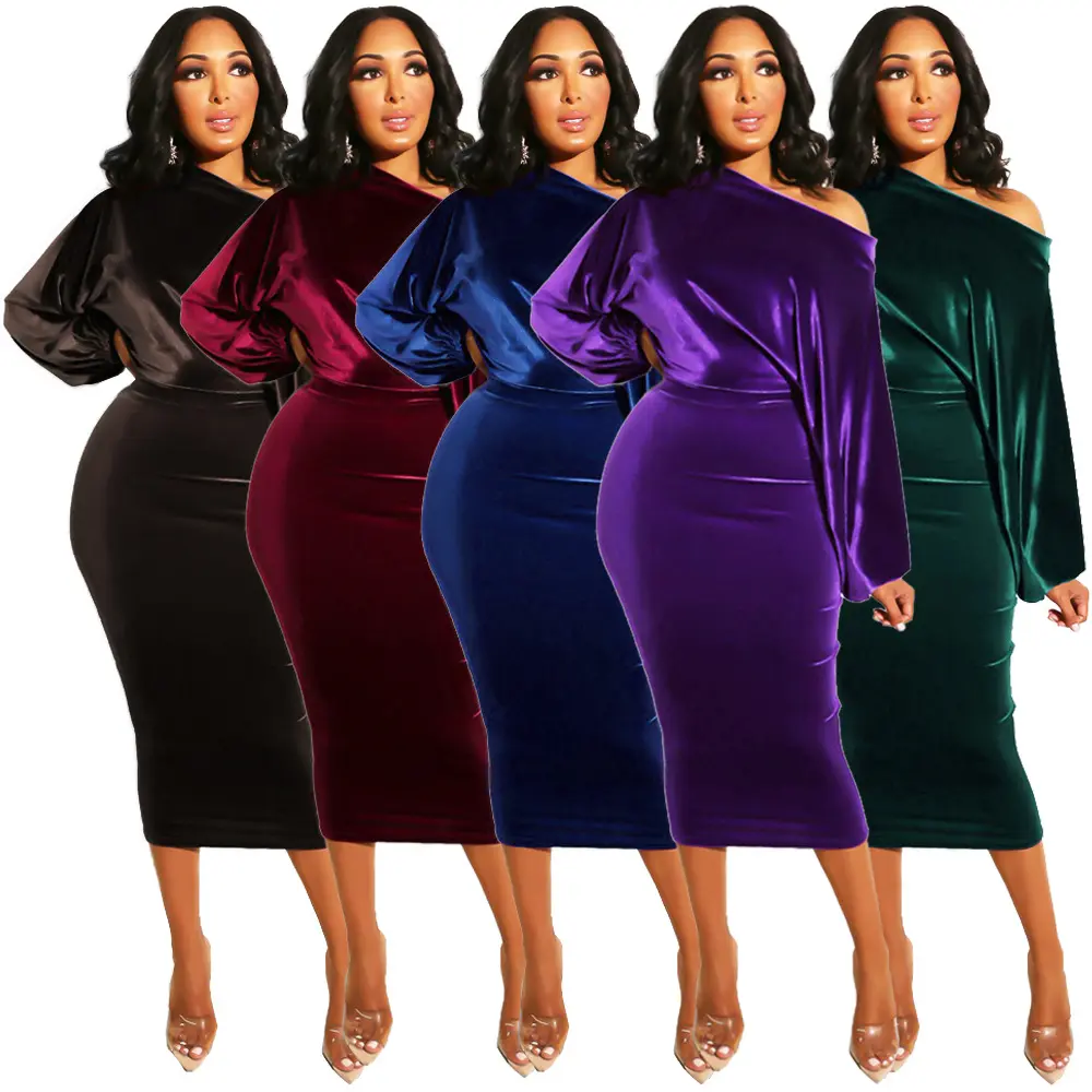 Corset sexy et élégant en velours pour femme, manches longues, couleur bleu vert violet, vente en gros, collection automne et hiver