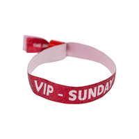 Bracelet tissé RFID NFC à puce ISO14443A S50 pour le contrôle d'accès lors de festivals et de marathons