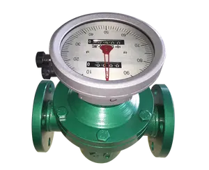 Factory Supply Mechanical Diesel Flowmeter High Viscosity Asphalt Flow Meter Oval Gear Flow Meter