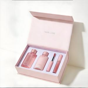 Caja de Cartón Ecológica con Logotipo Personalizado para Crema Facial, Empaque de Cosméticos para el Cuidado de la Piel con Impresión en Relieve y Cartón Gris - Product Image 2