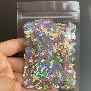 Vente en gros <span class=keywords><strong>de</strong></span> paillettes personnalisées en forme <span class=keywords><strong>de</strong></span> poisson <span class=keywords><strong>de</strong></span> mer holographique PET pour la décoration artisanale <span class=keywords><strong>de</strong></span> Noël - Product Image 6