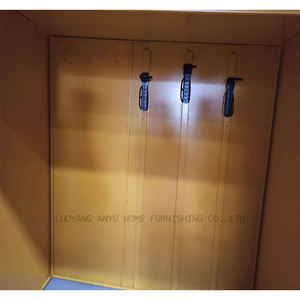 Casier à vélos vertical double <span class=keywords><strong>porte</strong></span> imperméable pour extérieur, en acier métallique, rangement pour vélos, armoire verrouillable, meuble, placard intérieur - Product Image 6