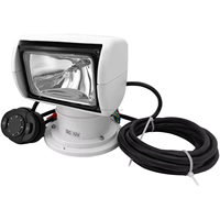 Projecteur de bateau 12V 24V, fournitures marines, télécommande sans fil, étanche, projecteur de recherche maritime