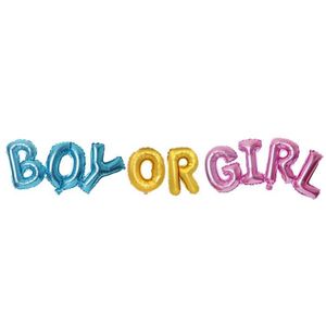 Supplies 18Inch Baby Shower Boy or Girl Foil Later for <b>Balloons</b> Party <b>Decoration</b> Set - Product Image 6