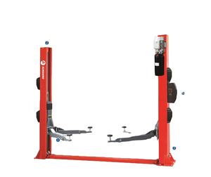 Pengangkat hidrolik dua tiang pengangkat mobil pengangkat hidrolik silinder ganda - Product Image 2