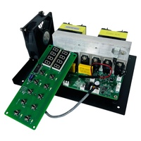 Mesin Pembersih Ultrasonik Universal Papan PCB 28khz-40khz Papan Generator Penggerak Transduser Ultrasonik Digital 600W