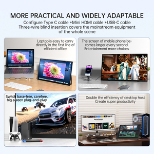 Oferta Diaria EIMIO OEM ODM Monitor Portátil para Juegos de 16 Pulgadas 2.5K, Pantalla Externa para Computadora Ultra Delgada - Product Image 2