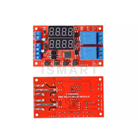 Modul Relay Tunda Waktu yang Dapat Diatur DC 5V 12V 24V 10A dengan Kotak, 32 Mode LED Digital Pengatur Waktu Pemicu Kontrol Saklar Pulsa