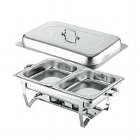 Plat de service et ensemble de buffet de haute qualité pour usage professionnel en cuisine