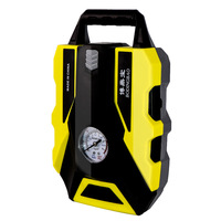 Compresseur d'air Portable électrique pour pneus de voiture, système de gonflage numérique avec lampe torche LED d'urgence, 12v, 1 pièce