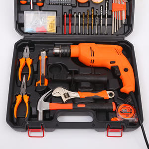 Juego de Herramientas Inalámbricas Aisladas de 122 Piezas, Kit de Herramientas Manuales para Electricistas, Taladro de Impacto, Destornillador - Product Image 2