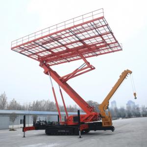 Plateforme élévatrice de plafond inversée télécommandée pour bâtiments industriels à toits en acier de grande hauteur - Product Image 4