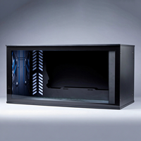 Vitrine d'exposition en acrylique RGB LED anti-poussière haute transparence pour figurines de collection et jouets – Offre Spéciale