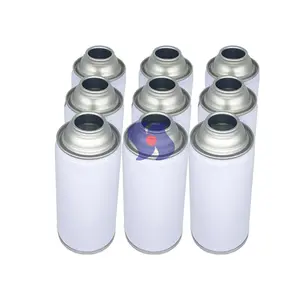 Hot sale Necked-In Empty aerosol tin can for spray paint packaging empty aerosol paint can