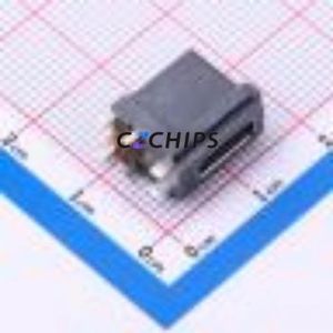 HC-TYPE-C-16P-FL6.65Q1-5A-06 USB Connector Through hole Component (THT) Connector Type-C USB 3.1 Female Side Insert - Product Image 1
