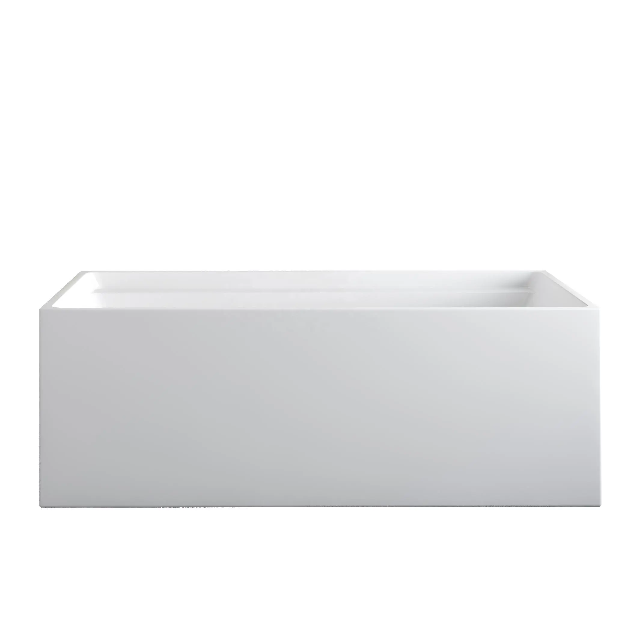 Fábrica direta fornecimento moderno volta para parede acrílico banheira design clássico banheiro colorido