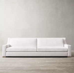 Rhohohill personnalisé luxe blanc lin tissu bois massif canapé ensemble rétro salon Villa canapé canapé salon canapés - Product Image 3