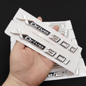 Adesivo Emblema 3D ABS per Bagagliaio e Parafango Auto BMW XDrive 20d 23d 25d 30d <span class=keywords><strong>35d</strong></span> 40d 45d 50d 55d 20i 25i 30i GT X1 <span class=keywords><strong>X3</strong></span> X5 X6 - Product Image 4