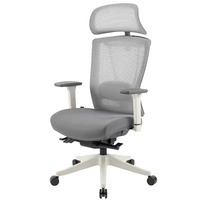 Mobilier de bureau moderne Mécanisme Donati Accoudoir 4D Maille Patron Pivotant Exécutif Ergonomie Chaise Avec Appui-Tête