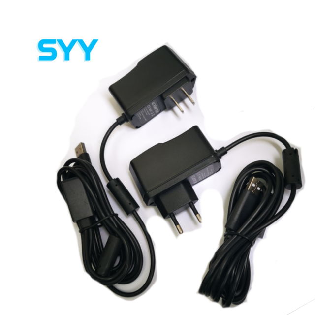 SYY XBOX360 Somatosensory Kinect EU Plug & US Plug Charger AC Adapter