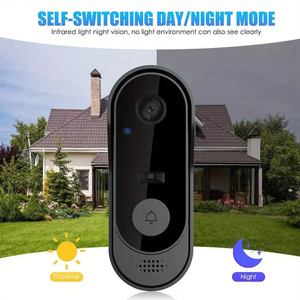 2025 tuya App không thấm nước Wifi 480p HD video cửa điện thoại thông minh Vòng máy ảnh chuông cửa với Chime Battery Powered - Product Image 4
