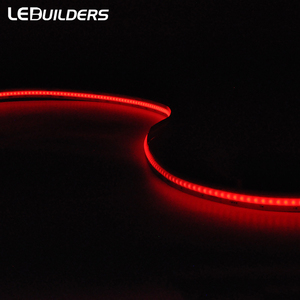 Bande <span class=keywords><strong>LED</strong></span> COB <span class=keywords><strong>multicolore</strong></span> RGB 5M 840leds 10MM Cuivre découpable Bandes lumineuses intelligentes IP68 Étanche WiFi Télécommande Application CE RoHS 3 ans - Product Image 1