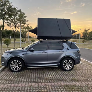 Most Favorable Price New Hard-shell Roof Tent Camping Fully Automatic Car Roof Ground Oxford Four-season Double Layer Waterproof - Product Image 2