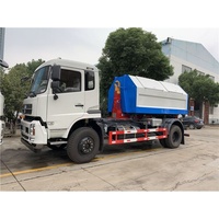 Camion benne de chantier Shacman 4x2 5 tonnes 6 tonnes avec bras de ramassage, camion poubelle, camion à bras articulé, vente en gros