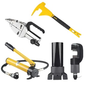 Emergency <b>Tool</b> Kit 5 Piece <b>Set</b> Hydraulic Door Breaching <b>Tools</b> For <b>Fire</b> Rescue Aluminum Alloy Yellow - Product Image 5