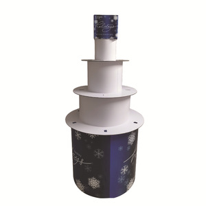 Tùy chỉnh sàn bán lẻ siêu thị đồng hồ jewlery đặt vòng tròn Thông tư Totem tông sàn hiển thị đứng Rack cho khuyến mãi - Product Image 1