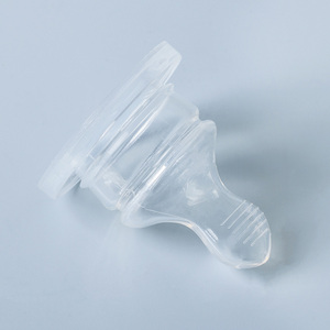 Vente chaude en gros de haute qualité anti-colique bébé tétine en silicone tétine sans BPA lait maternel tétine d'alimentation pour 0-12 mois 2PK - Product Image 2