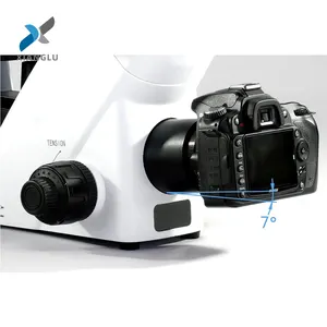 XIANGLU Biological microscope price fluorescent microscope trinocular microscope with camera