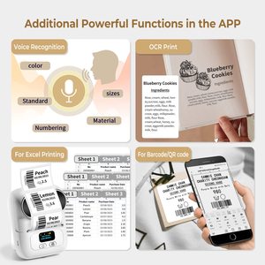 Phomemo M110 máy in nhãn marcode cho vận chuyển ghi nhãn mã <span class=keywords><strong>QR</strong></span> quần áo gửi thư Sticker máy in cho điện thoại PC nhãn các nhà sản xuất - Product Image 3