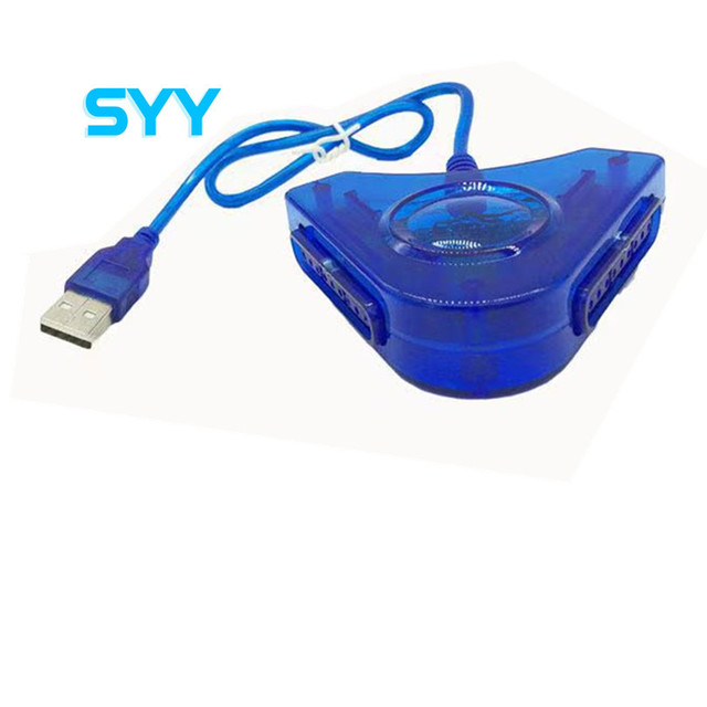 SYY USB Transfer Adapter for Playstation 2 PS2 Controller Gaming Accessories