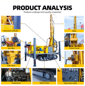 새로운 <span class=keywords><strong>2025</strong></span> HENGWANG 물 보어웰 기계 크롤러 물 드릴 장비 드릴 우물 드릴링 장비 - Product Image 6