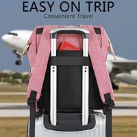 Sac à dos multifonctionnel élégant pour femme, antivol, avec port USB, pour ordinateur portable, RFID, travail, collège, affaires