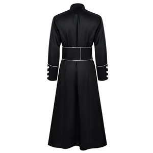 Robe <span class=keywords><strong>de</strong></span> prêtre 2026, costume <span class=keywords><strong>de</strong></span> clergé d'église avec col montant, <span class=keywords><strong>soutane</strong></span> romaine, vêtements imprimés pour pasteur, robe <span class=keywords><strong>de</strong></span> prêtre, nouveauté - Product Image 5