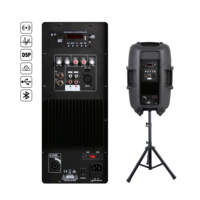 Système audio professionnel Accuracy CMB15AOE-KIT 100W en plastique, enceinte de 15 pouces et accessoires