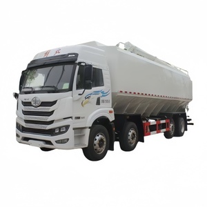 Camión Cisterna para Granos y Alimentos Faw 8x4 40m3, Camión Silo para Alimentos para Aves, Camión de Transporte de Alimentos a Granel - Product Image 3