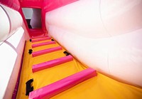 Ciudad de Diversión Inflable Comercial Gigante con Temática de Candyland, Castillo Inflable de PVC, Gran Parque Infantil para Alquiler en Fiestas Infantiles